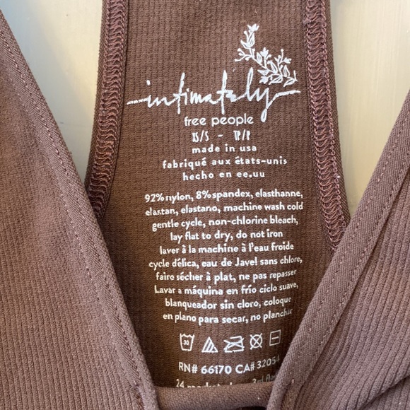 Free people intimates body suit XS/S - Picture 2 of 3